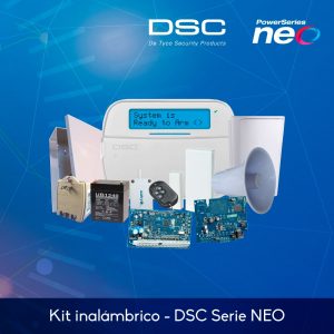Kit básico de alarma inalámbrica – DSC Serie NEO